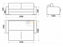 Диван Сантана 4 Newton Cream