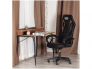 Кресло офисное Pilot черный/коричневый