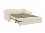 Диван Рик-1200 Вариант 11 белый мех