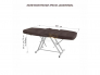 Кресло косметологическое Усиленный Люкс-2 шоколадный