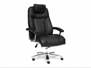 Кресло офисное Trust max кожзам черный