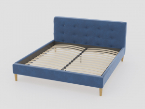 Кровать Пайли 1400 синий