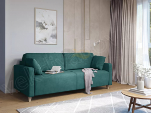 Прямой диван Стокгольм Newtone emerald