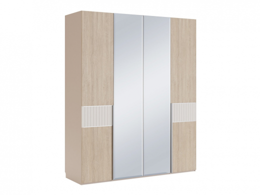 Шкаф четырехдверный с зеркалом Беатрис мод.9/мод.10.1/мод.10.2