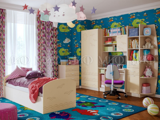 Детская комната Юниор-2 Ваниль