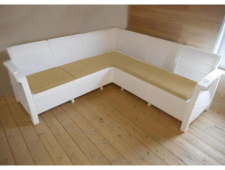 Угловой диван Yalta Corner Set белый